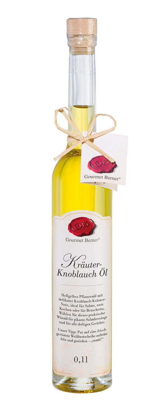 Kräuter-Knoblauchöl