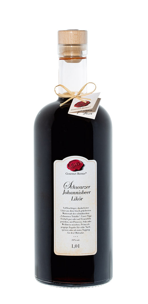 Schwarzer Johannisbeerlikör