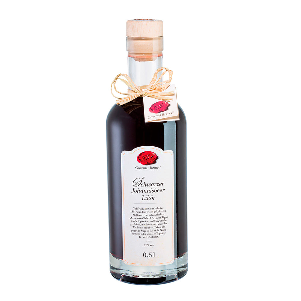 Schwarzer Johannisbeerlikör