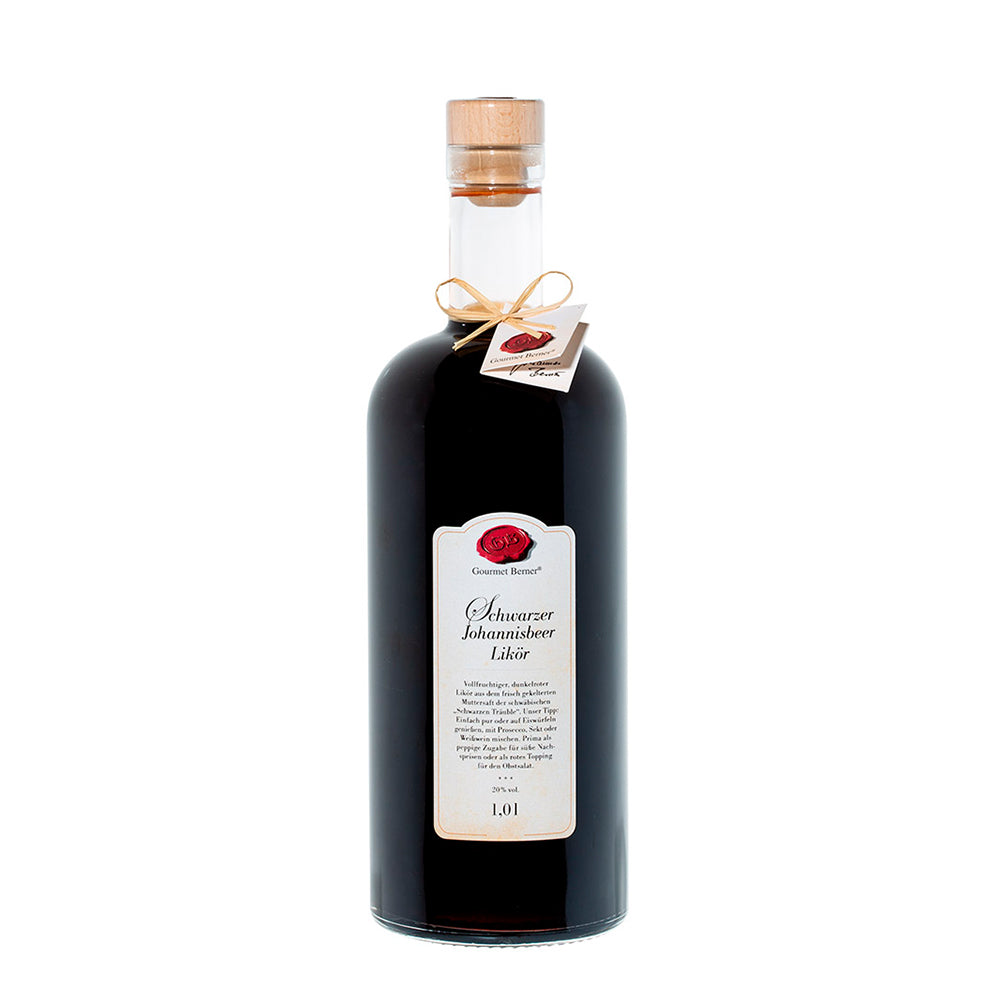 Schwarzer Johannisbeerlikör