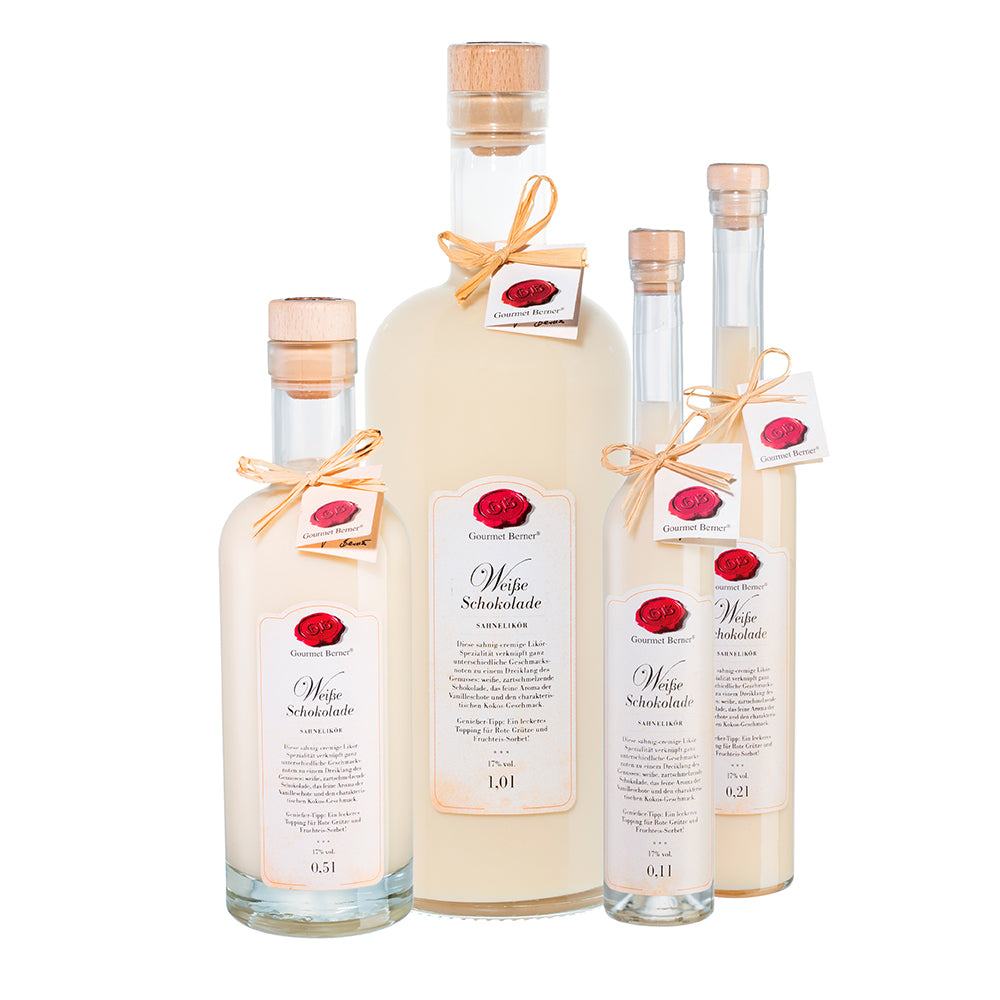 Weiße Schokolade Likör – Gourmet & Geschenke