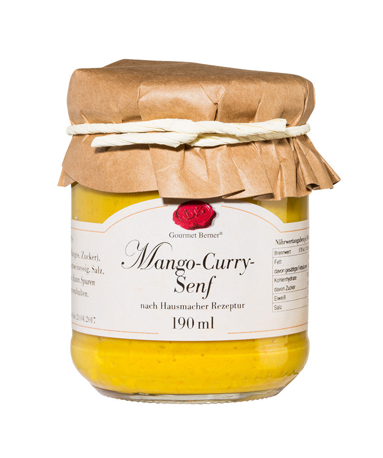 Mango-Curry Senf