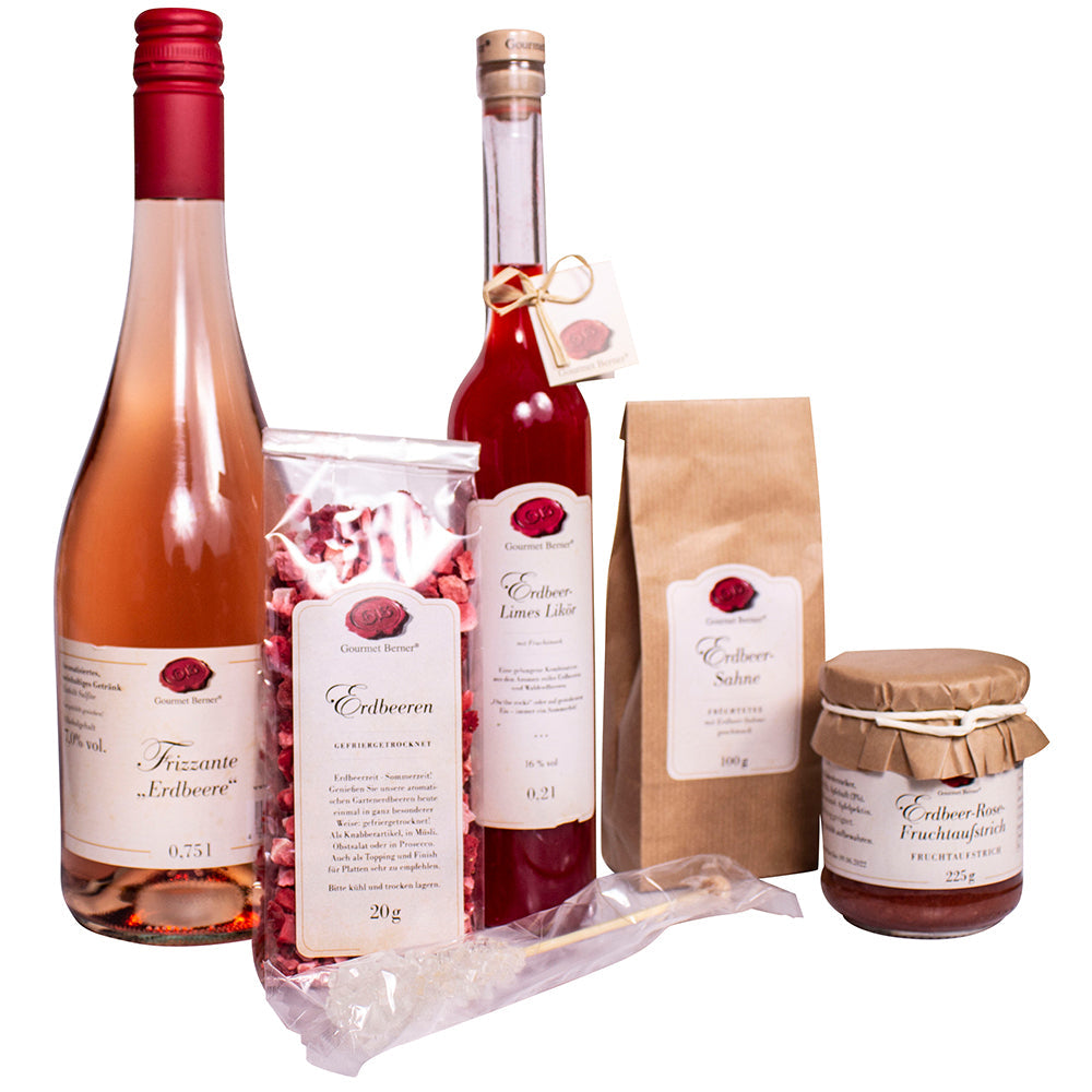 Erdbeergrüßchen Paket