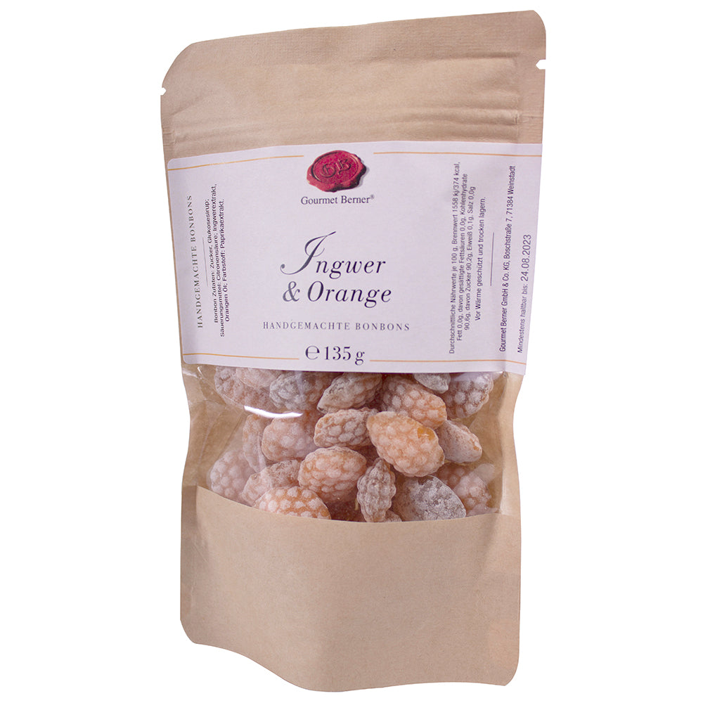 Ingwer & Orange Bonbons