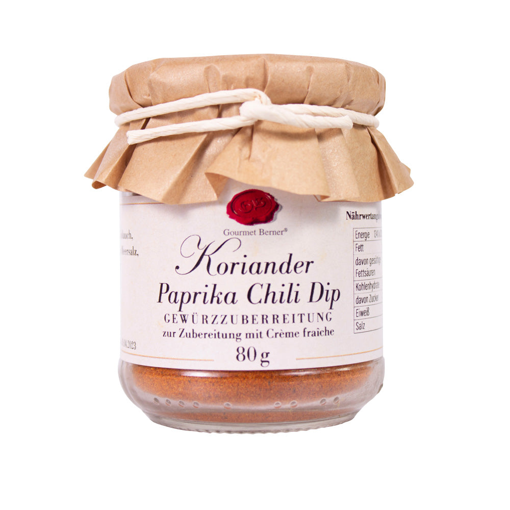 Koriander-Paprika-Chili Dip