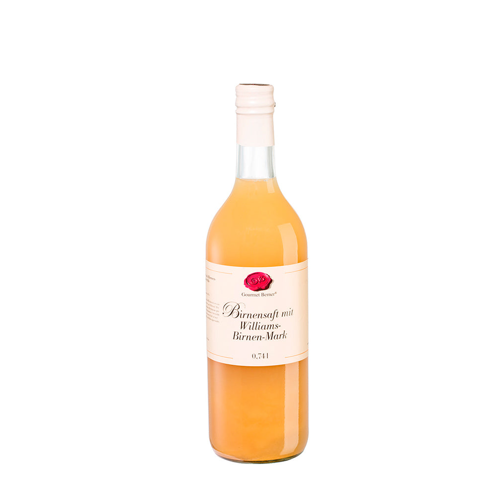 Birnensaft mit Williams-Birnenmark