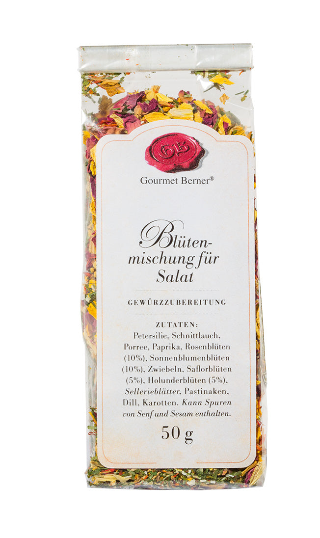 Blütenmischung für Salat