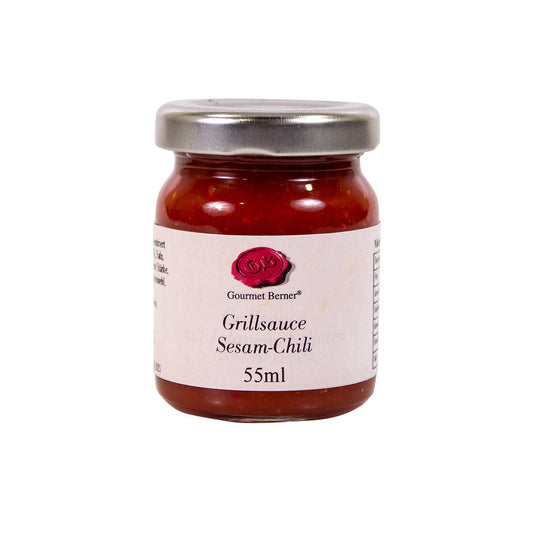 Grillsauce Sesam-Chili, 55ml Glas