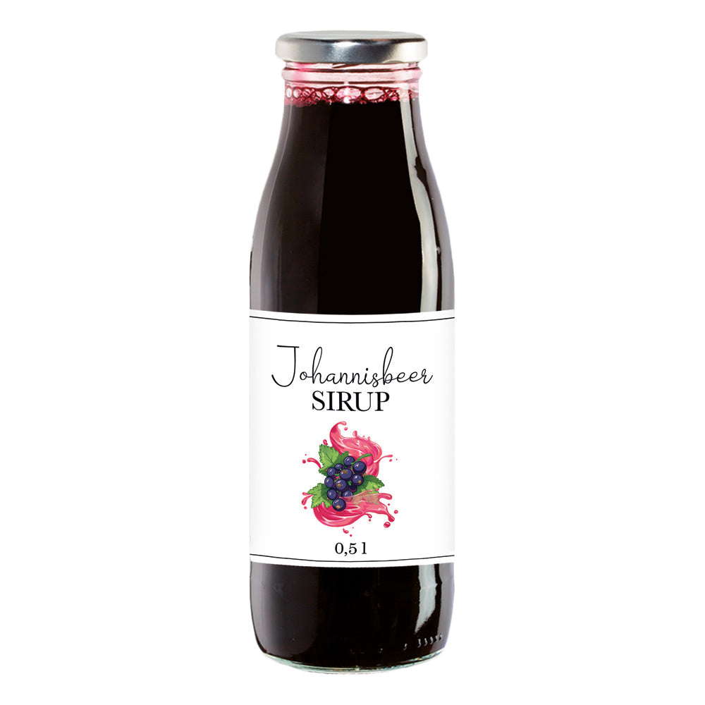 Schwarzer Johannisbeer Sirup