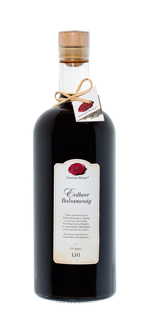 Erdbeerbalsamessig